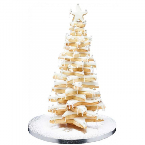 Kitchen Craft Utstickare 3D Christmas Tree set Julgran Kakor