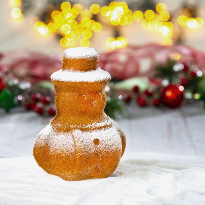 Bakform Snögubbe 3D Jul Kakfom Snowman Cake Pan - Decora