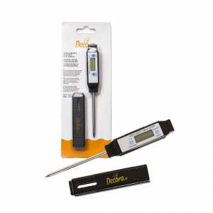 Digital Kökstermometer Svart -50° + 300° Decora