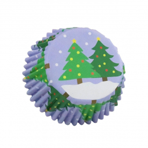 Muffinsformar Lila Julgran PME