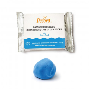 Sockerpasta Blå 250g - Deora