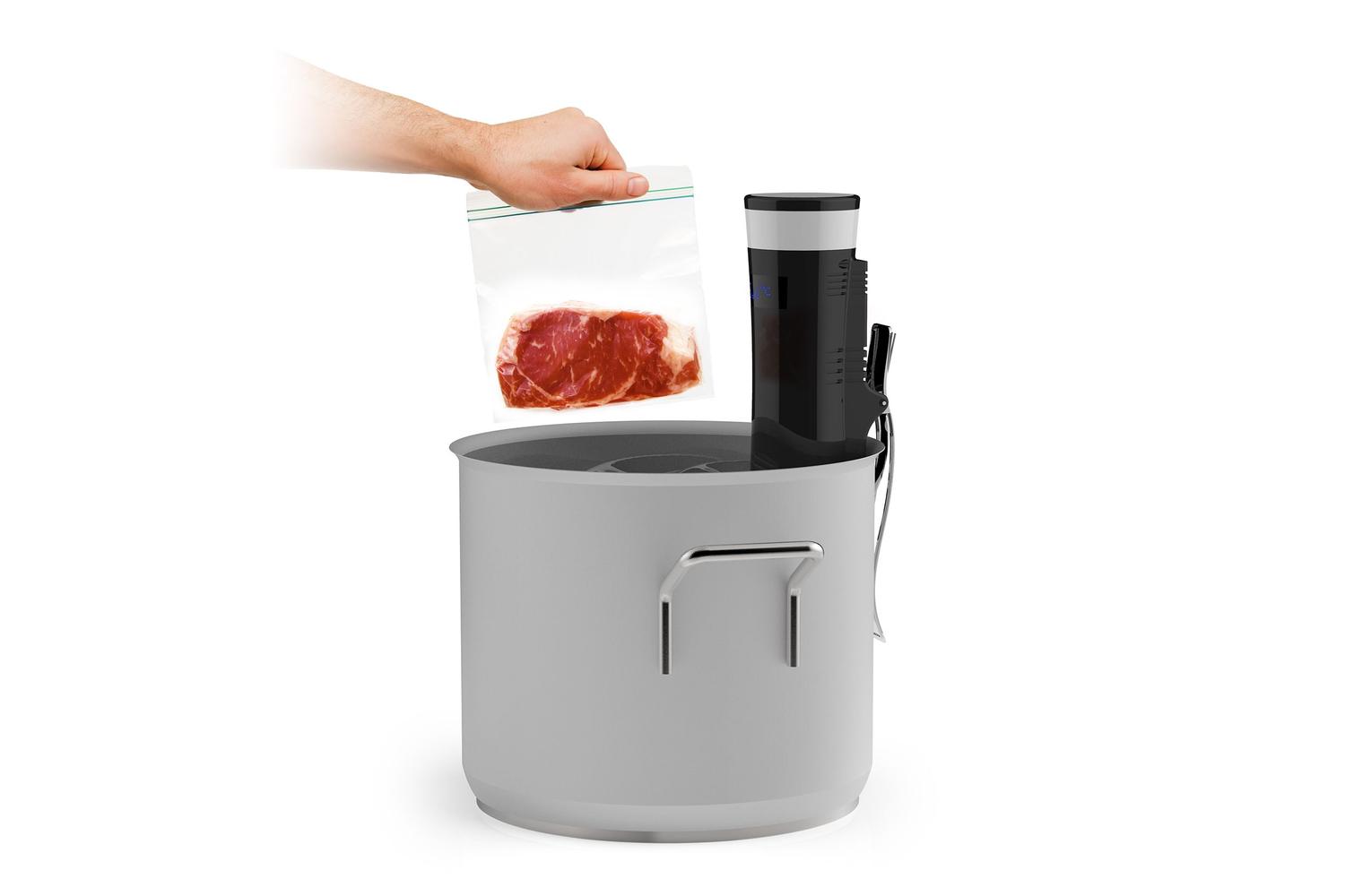 Sous Vide Sansaire BakeCake