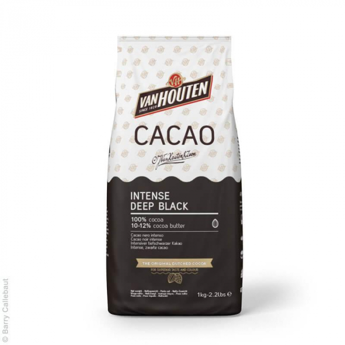 Kakaopulver Intensivt Svart Intense Deep Black 1kg - Van Hauten