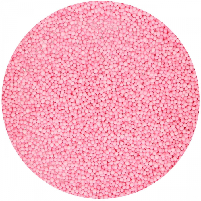 FunCakes - Nonpareils Light Pink/Ljusrosa Strössel 80g
