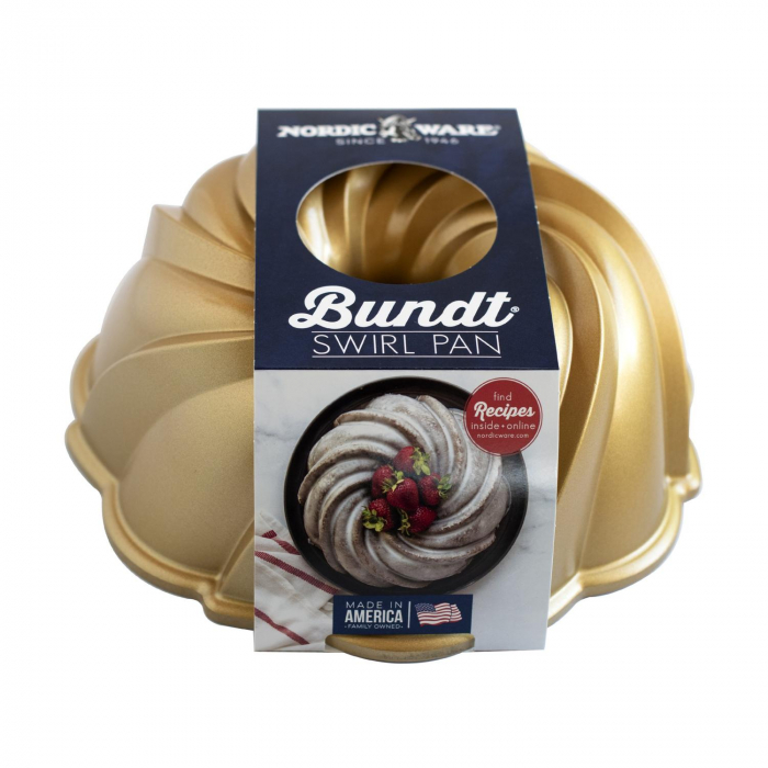 Nordic Ware- Swirl Bundt Pan 2,4 liter.