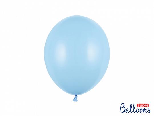 Starka Ballonger 27cm, Ljusblå