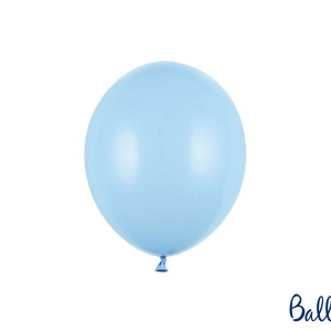 Starka Ballonger 12cm, ljusblå