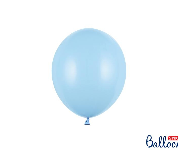 Starka Ballonger 12cm, ljusblå