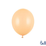 Ljus aprikos Ballonger Starka Ballonger  12cm -10st Ljus aprikos