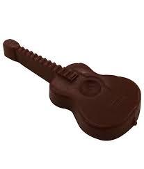 BWB Simple Mold - Violão Pequeno- 9301 Pralinform Gitarrer Chokladform
