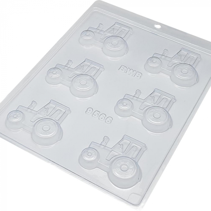 BWB Simple Mold -9566 - Trator Pralinform Traktor Chokladform