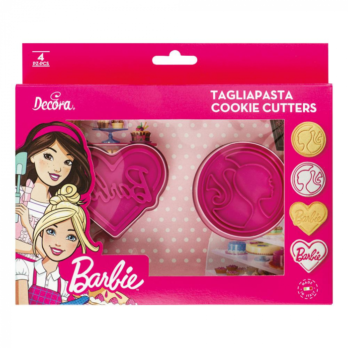 Utstickare och Kakstämplar Barbie - Decora