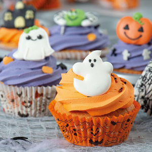 Muffinsformar Pumpa Spöke Halloween 36st - Decora