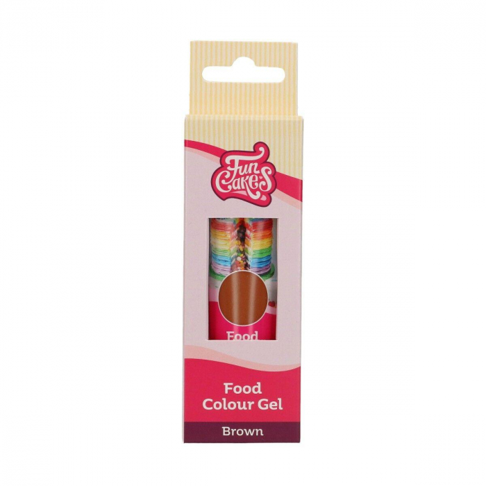 FunCakes Food Colour Gel Brun 30 g