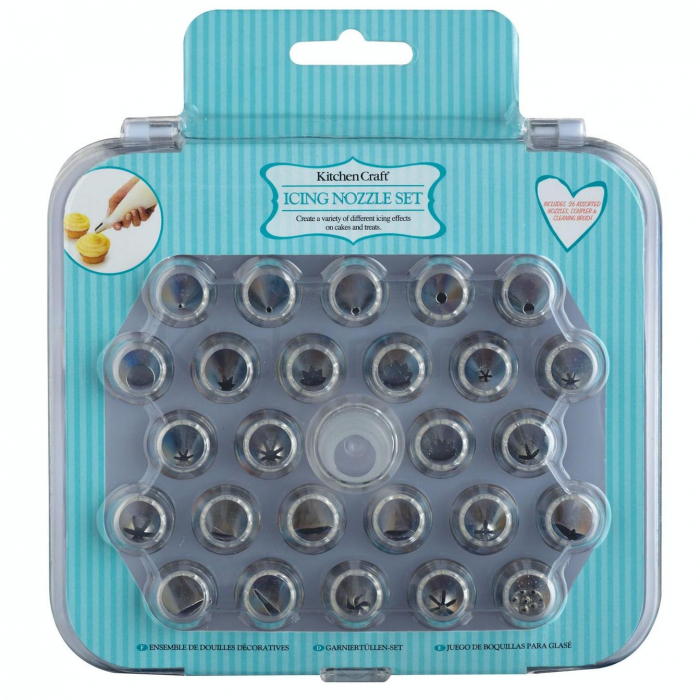 Sweetly Does It Icing Nozzle Set Tyll Set- Kitchen Craft