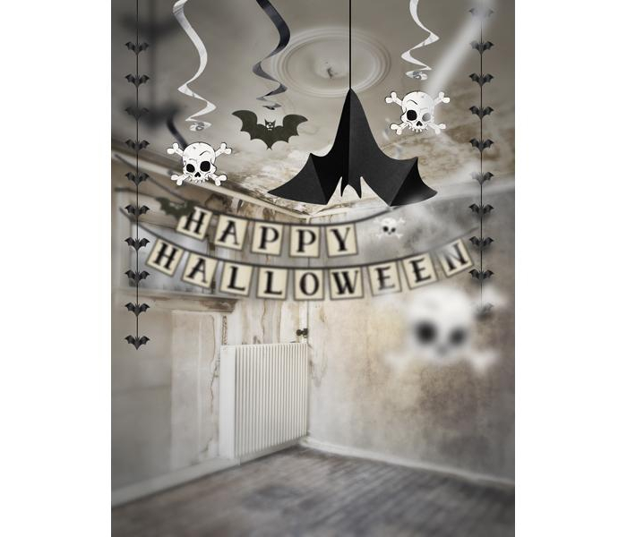 Hängade dekoration, Fladdermöss Halloween- PartyDeco