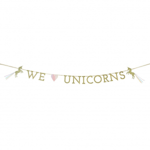 Girlang Enhörning - We Heart Unicorns