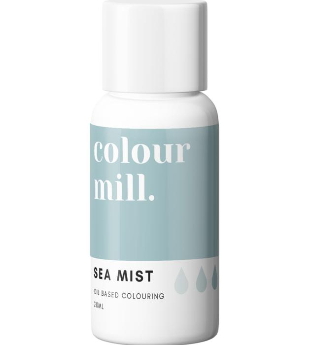 Sea Mist Grön Chokladfärg Oljebaserad Ätbar Färg 20ml - Colour Mill