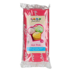 FunCakes - Rosa/Hot Pink Sockerpasta 1kg