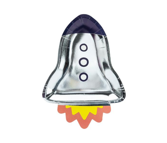 Papptallrikar Rymdraket, Space Rocket Rymdtema