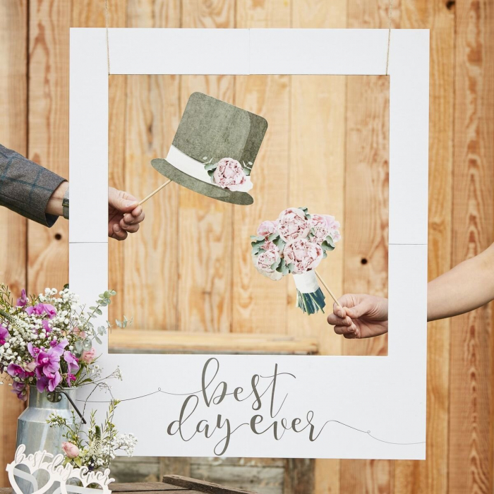 Photo Booth Skylt - Rustic Country