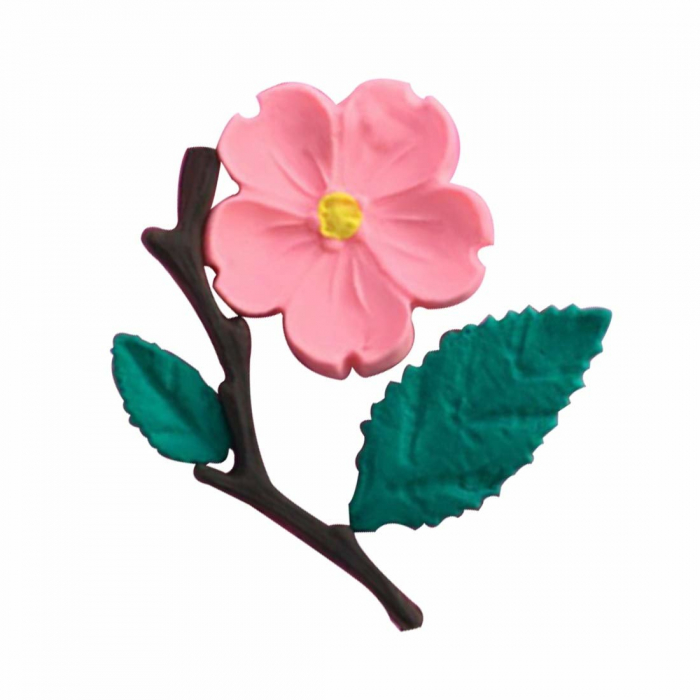 Peach Blossom Blomma Silikonform Körsbärsblomma