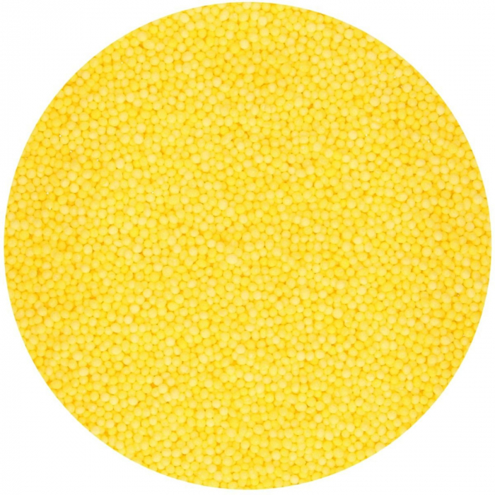 Funcakes - Yellow/Gul Nonpareils Strössel 80g