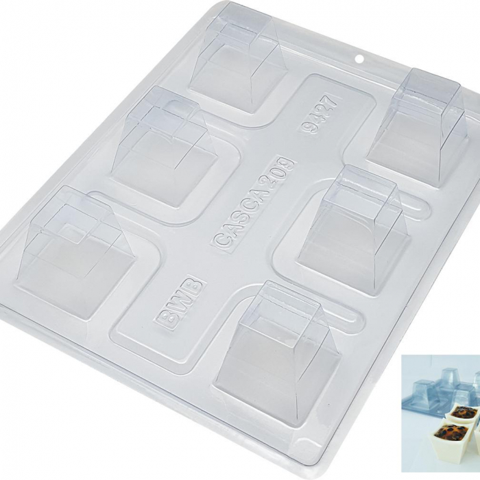 BWB Special 3-Part Mold - 9427 Copo Mousse 3 - Pralinform Chokladform