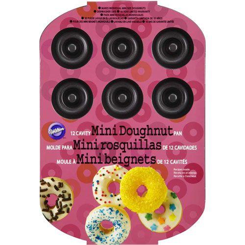 Bakplåt för Munkar, 12 st - Wilton Minimunkar Donut Pan Munkplåt