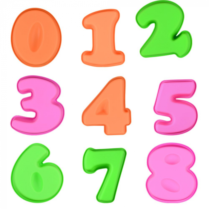 Siffran 3 Siffertårta Liten Sifferform Silikonform Nummer Nummertårta Bakform