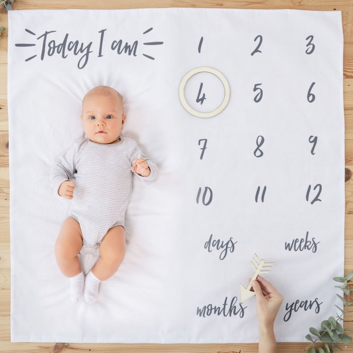 Baby Milestone Blanket - Oh Baby