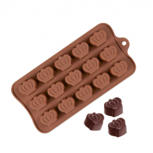 Kronor Praliner Silikonform Chokladform Pralinform Form för Praliner