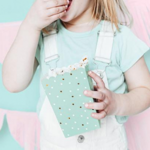 Popcornboxar Mintgröna 6-Pack Snacksboxar - Lalala Llama