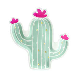Papptallrikar Kaktus Tropisk Fest - Lalala Llama