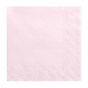 Servetter Ljusrosa Powder Pink, 6-Pack