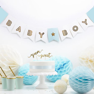 Vimpel Banner Blå - Baby Boy