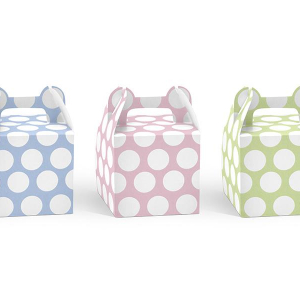 Presentboxar Pastel Prickiga, 6-Pack