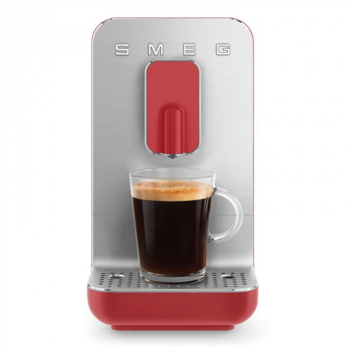 Smeg - 50’s Style Espressomaskin Röd BCC01RDMEU
