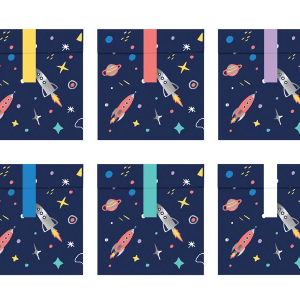 Godispåsar Rymden Cosmos - Space Party