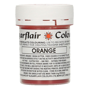 Sugarflair Chocolate Colour Orange 35g