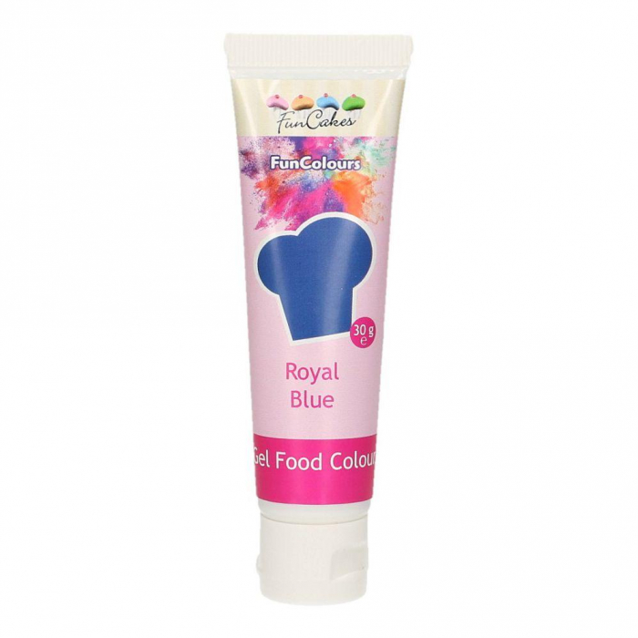 Pastafärg Royal Blue, Blå Geléfärg - FunCakes FunColors