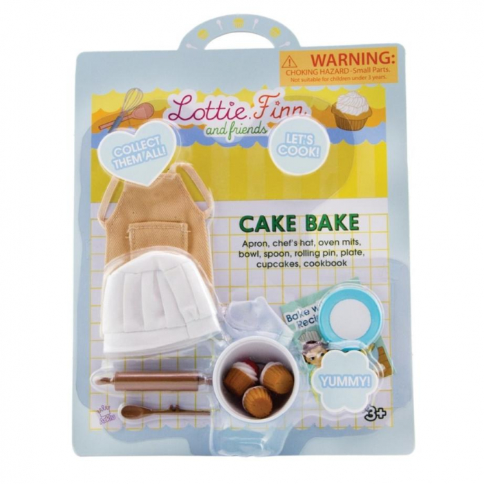 Lottie Docktillbehör Bakset Cake Bake LT109