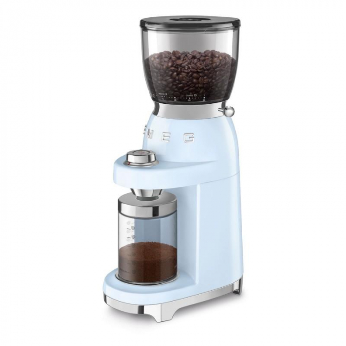 Smeg - 50’s Style Kaffekvarn CGF01PBEU Pastellblå