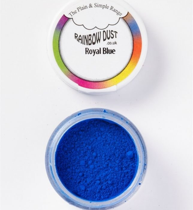 Royal Blue Ätbar Pulverfärg- Rainbow Dust