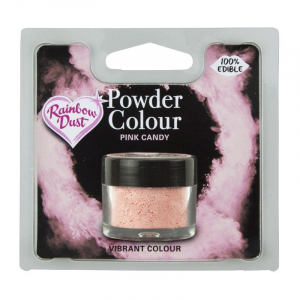 Rainbow dust - Pulverfärg Rosa Godis/Pink Candy - 5g
