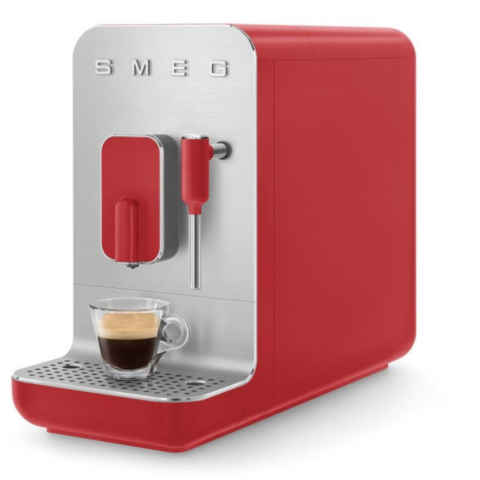 Smeg - 50’s Style Espressomaskin Röd BCC02RDMEU