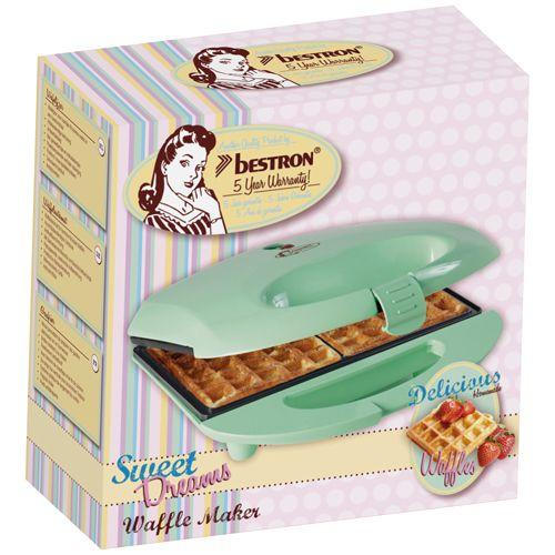 Våffeljärn Bestron Sweet Dreams Waffle Maker Belgiska Våfflor