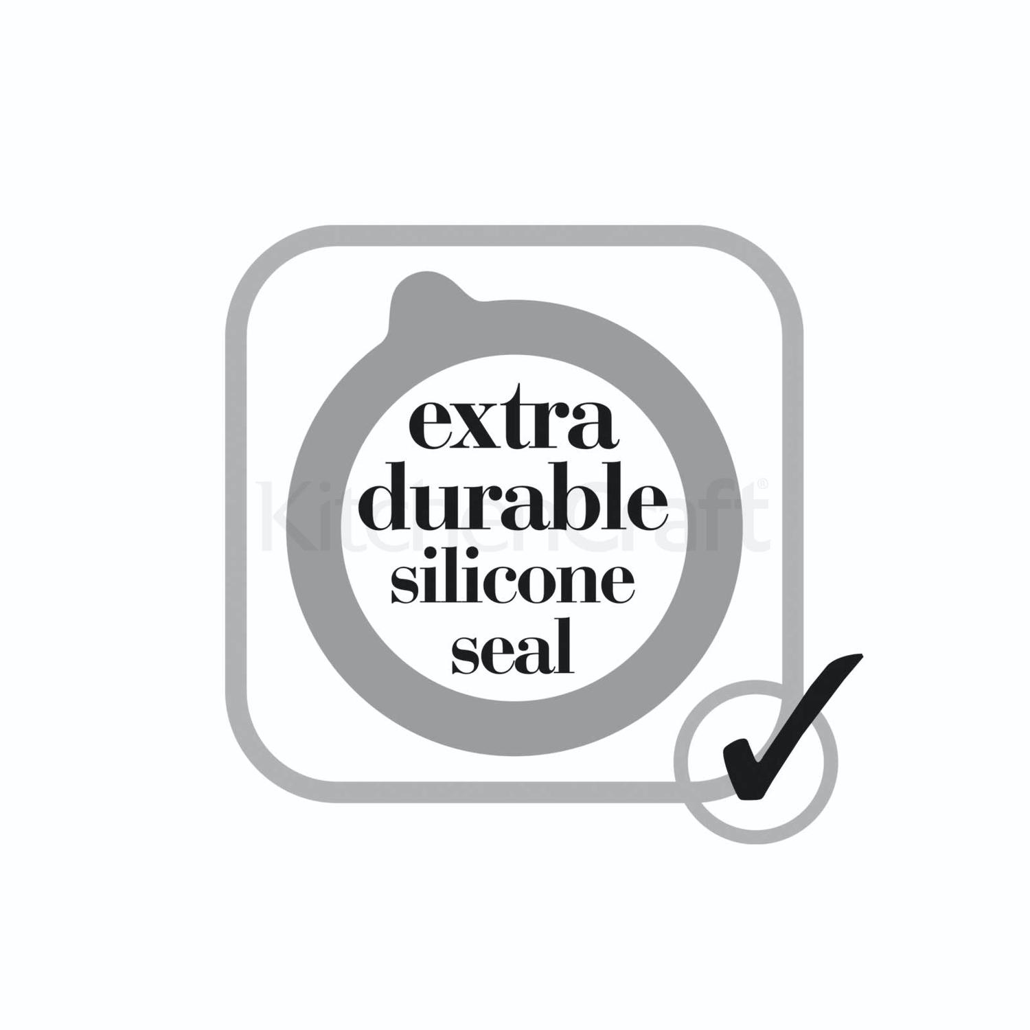 Pack of 10 Spare Silicone Sealing Rings for Preserving Jars BakeCake