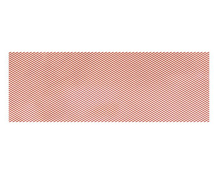Julklappspapper Inslagningspapper Rött - Strips, 70x200cm