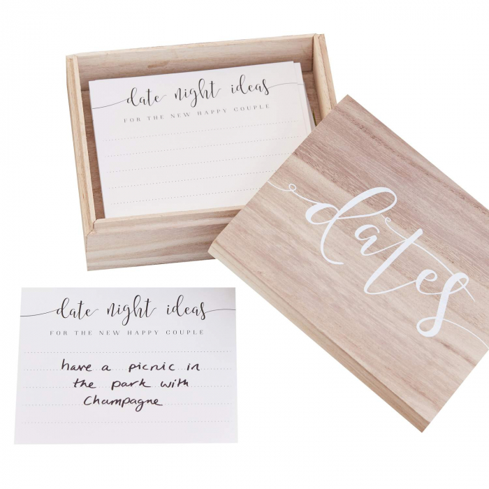 Wooden Date Suggestion Box - Ginger Ray